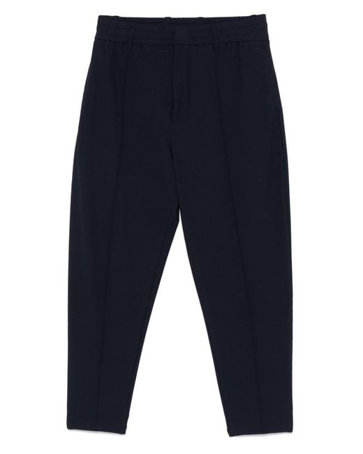 Emporio Armani Exclusive Blue Nylon Trousers for men