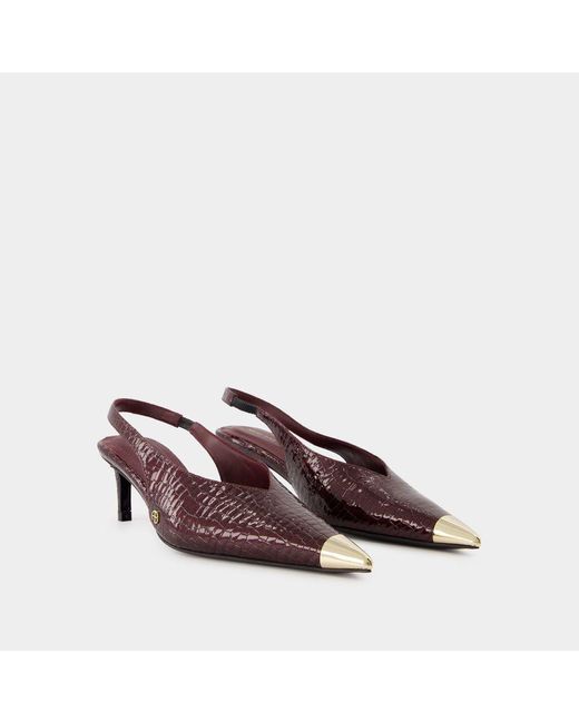 Anine Bing Nina Pumps in Red Lyst UK