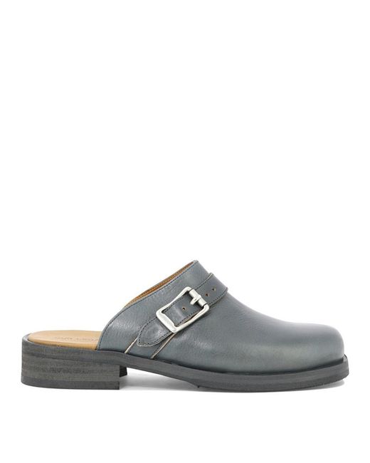 Our Legacy Gray "Camion" Mules for men
