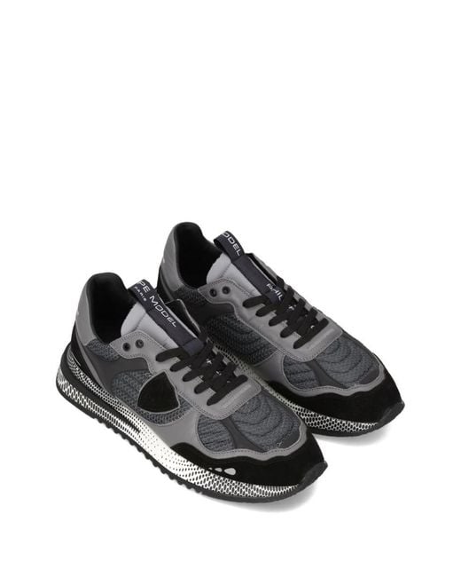 Philippe Model Black Olympique Sneakers for men