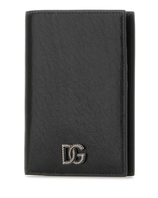 Dolce & Gabbana Black Wallets for men