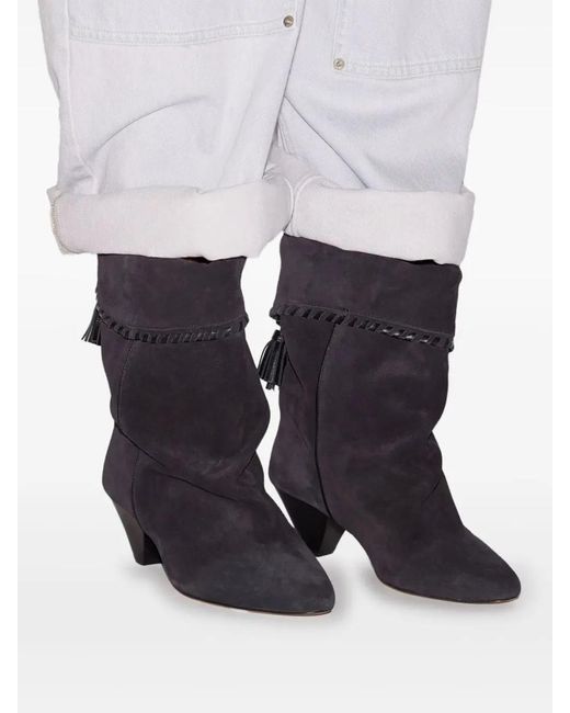 Isabel Marant Black Dalby Boots