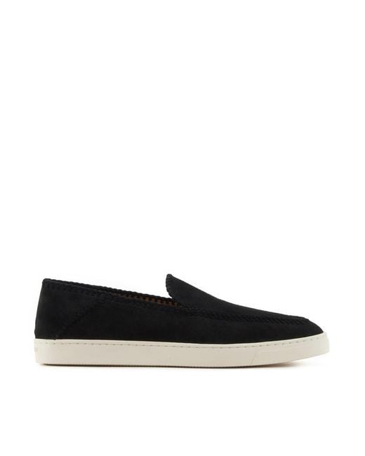 Giorgio Armani Black Sneakers Shoes for men