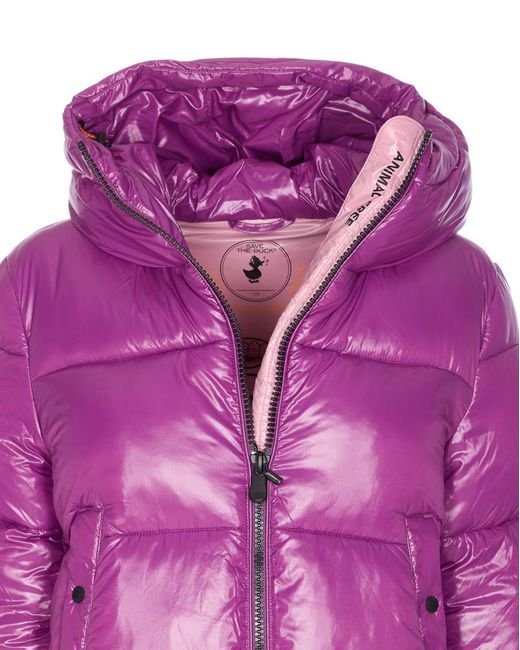 Save The Duck Purple Coats