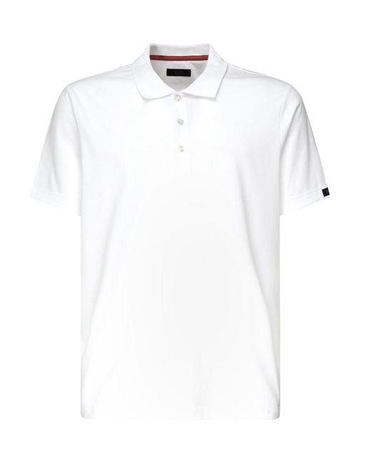 Fay White T-Shirts And Polos for men