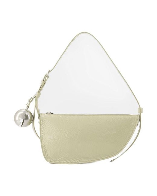 Burberry Metallic Shield Sling Mini Wallet On Chain