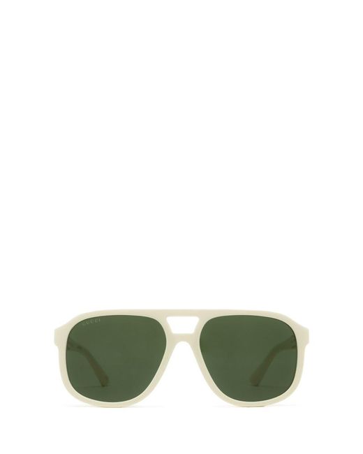 Gucci Green Sunglasses
