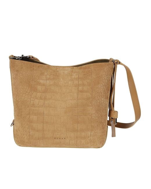 Hogan Natural Shoulder Bags