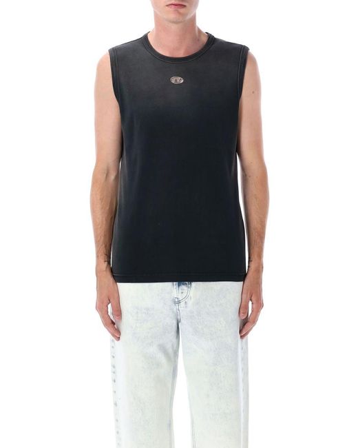 T-BRICO-NEW TOP Diesel Men's' T-Brico Tank Top in Black | LN-CC® T-BRICO-NEW TOP Diesel Men's' T-Brico Tank Top in Black | LN-CC®
