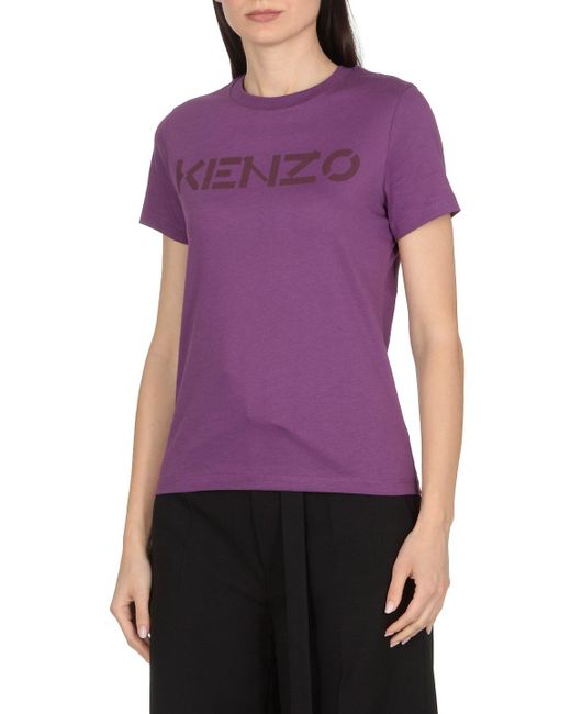 purple kenzo shirt
