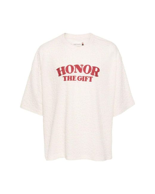 Honor The Gift Pink T-Shirts for men
