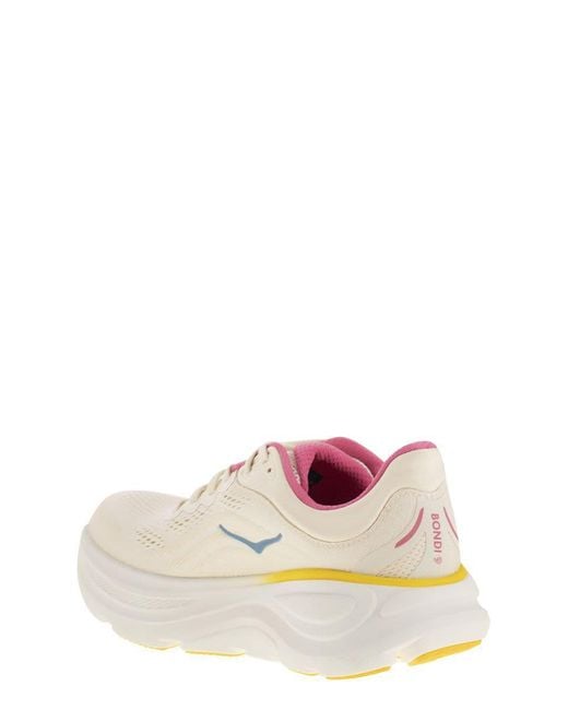 Hoka One One White Bondi 9