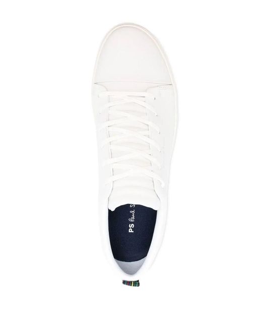 Paul Smith White Lee Leather Sneakers for men