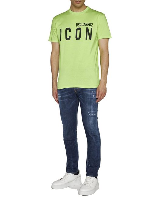 DSquared² Green T-shirts And Polos for men