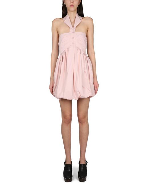 Philosophy Di Lorenzo Serafini Pink Mini Dress