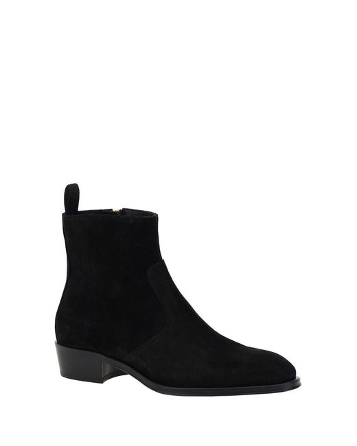 Giuseppe Zanotti Black Boots for men