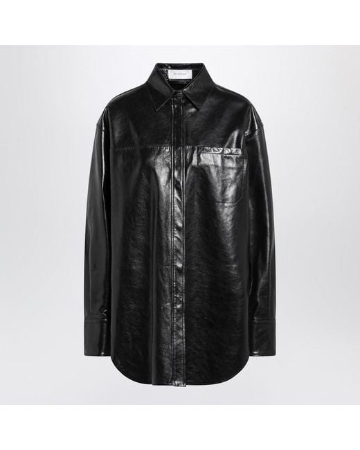 Sportmax Shirt Jacket in Black | Lyst