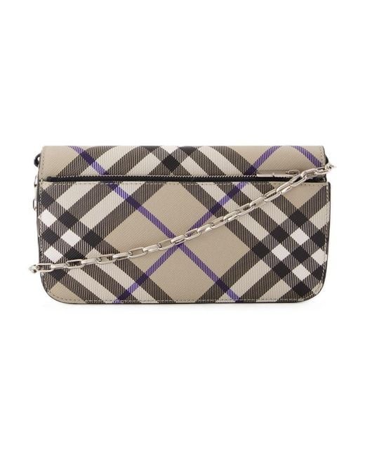 Burberry Natural Bin Wallet On Chain