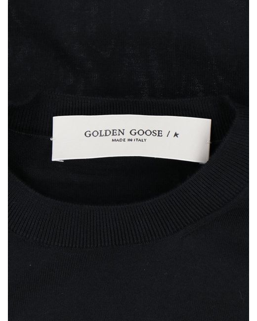 Golden Goose Deluxe Brand Blue Basic Sweater for men