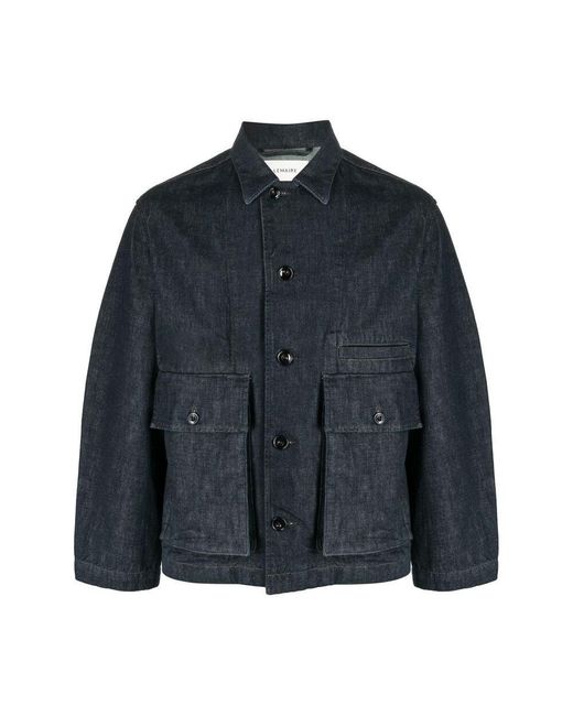 Lemaire Blue Outerwears for men