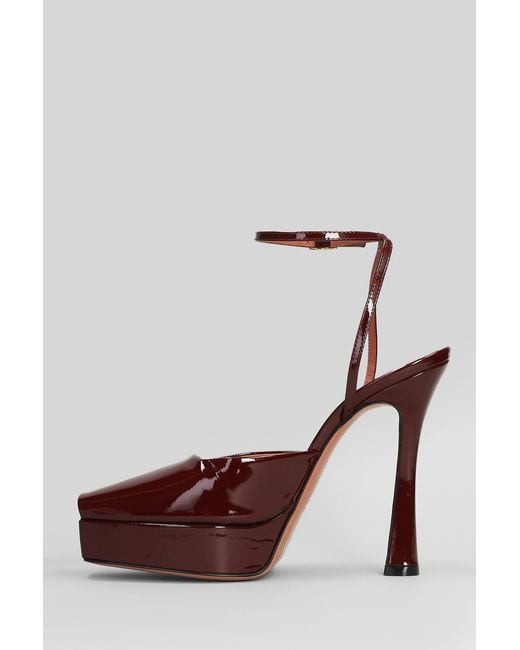 Aldo Castagna Red Vicky Pumps