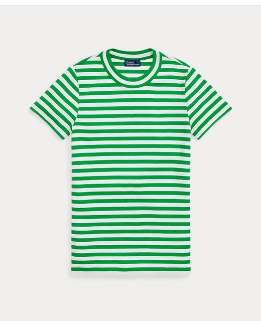 Ralph Lauren Green 36/1 Yd Cir 1X1 Rib-Ssl-Tsh