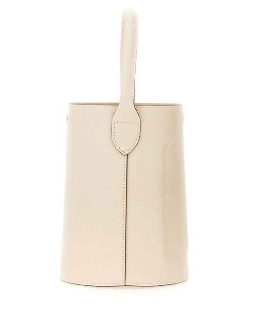 Longchamp Natural Cuir De Russie Bucket Bag