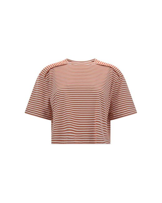 Brunello Cucinelli Pink T-Shirts