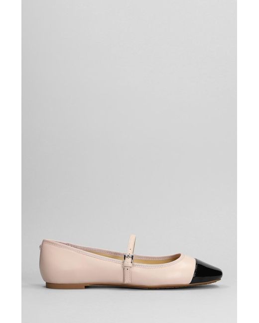michael kors pink flat shoes