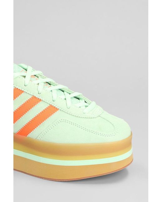 Adidas Yellow Gazelle Stack Sneakers