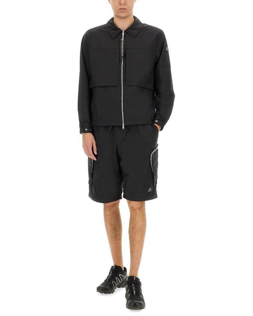 Moose Knuckles Black Short "Tristan" for men