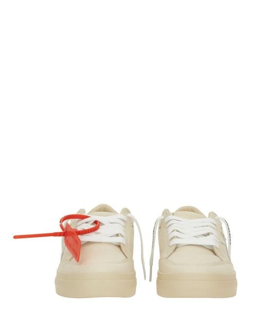 Off-White c/o Virgil Abloh Natural "Low Vulcanized" Sneaker