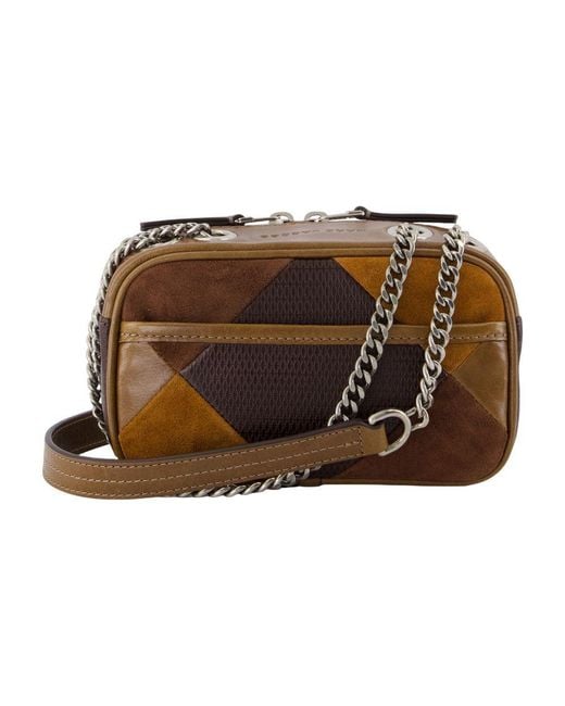 Marc Jacobs Brown The Snapshot Crossbody
