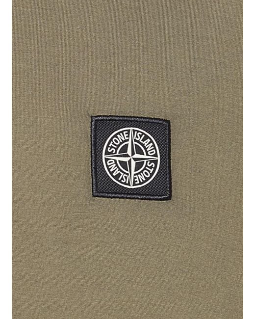 Stone Island Green T-Shirts And Polos for men