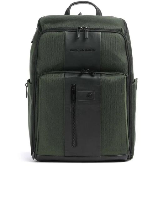Piquadro Gray Easyjet Backpack With 15.6" Pc Holder Bags