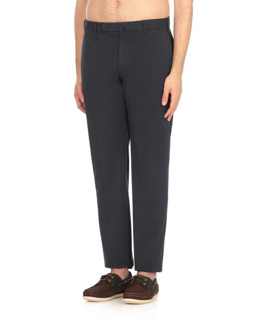 Incotex Blue Trousers for men