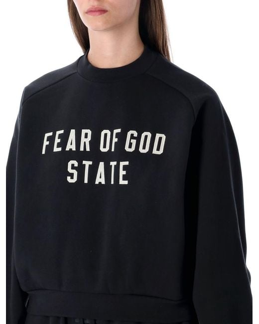 Fear Of God Blue Sweatshirt