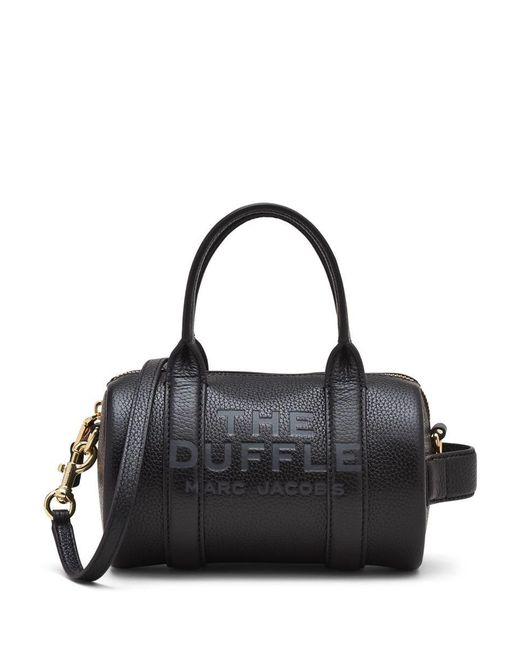 Marc Jacobs Black The Mini Leather Duffle Bag
