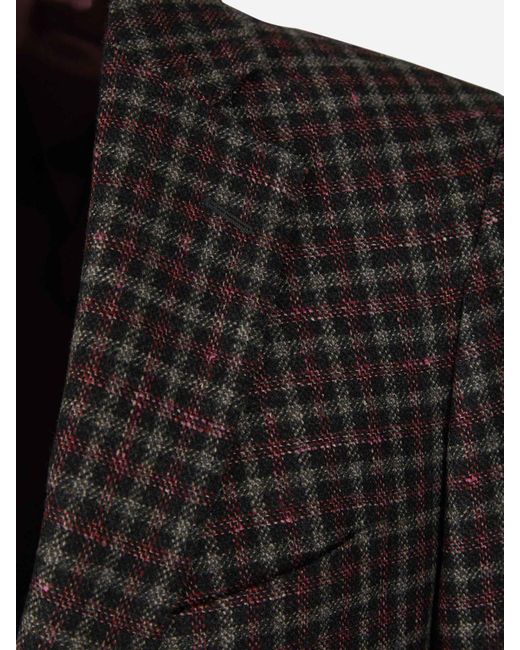 SCABAL® Black Wool And Cashmere Blazer for men