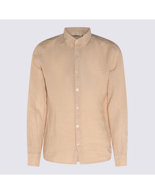 Altea Natural Linen Shirt for men