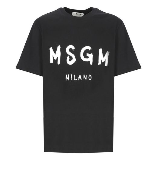 MSGM T-shirts And Polos Black for men