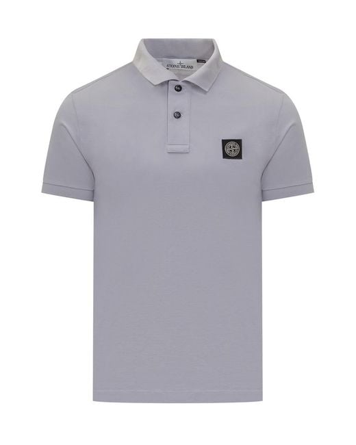 Stone Island Gray Polo for men