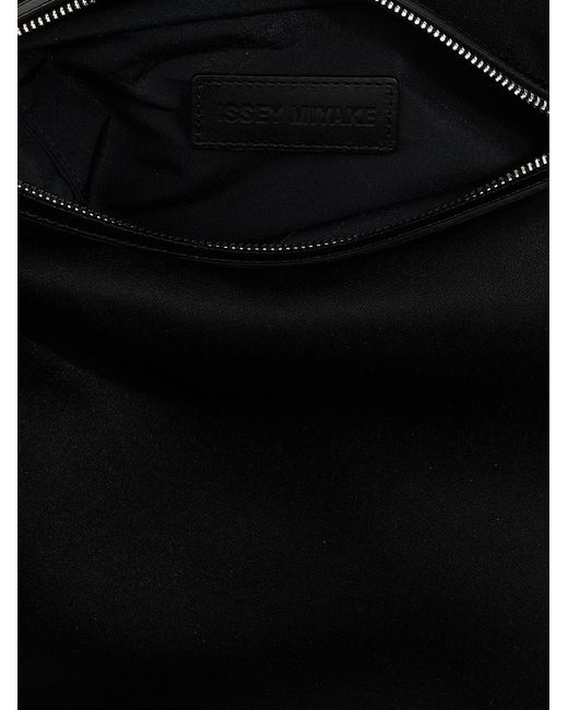 Issey Miyake Black 'enveloping Square' Shoulder Bag