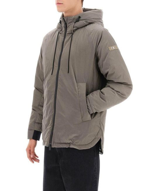 Tatras Gray Iglaile Hooded Midi Puffer Jacket for men
