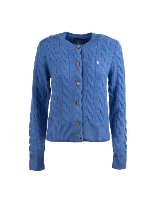 Ralph Lauren Bluette Wool And Cashmere Cable-knit Cardigan