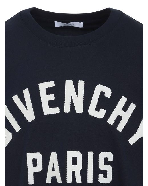 Givenchy Blue T-Shirts And Polos for men