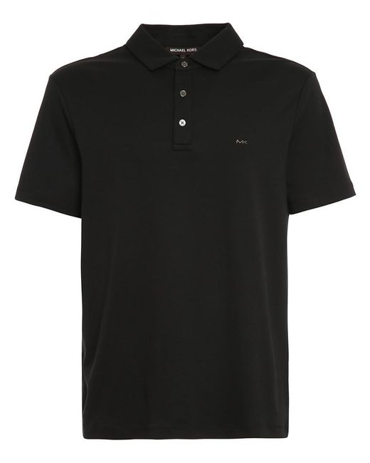 Michael Kors Black Sleek Mk Polo Clothing for men