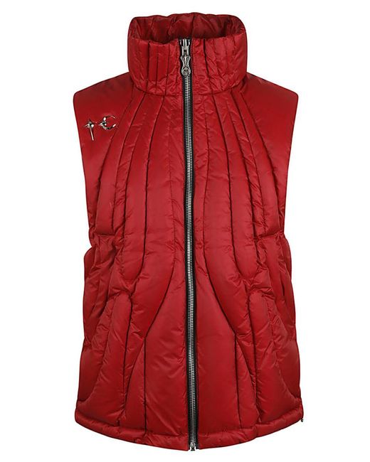THUG CLUB Red Cave Goose Down Vest for men