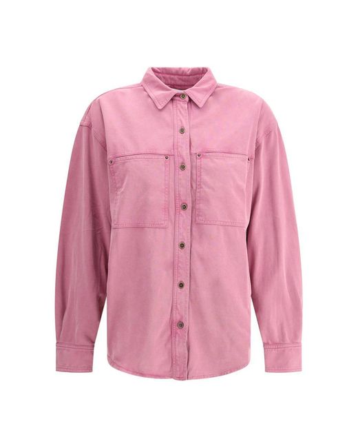 Isabel Marant Pink Marant Etoile Raquel Shirt