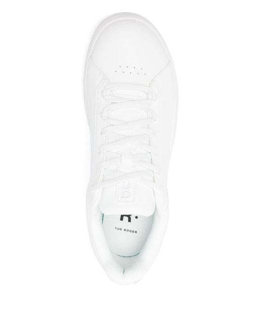 On Shoes White The Roger Advantage Sneakers for men